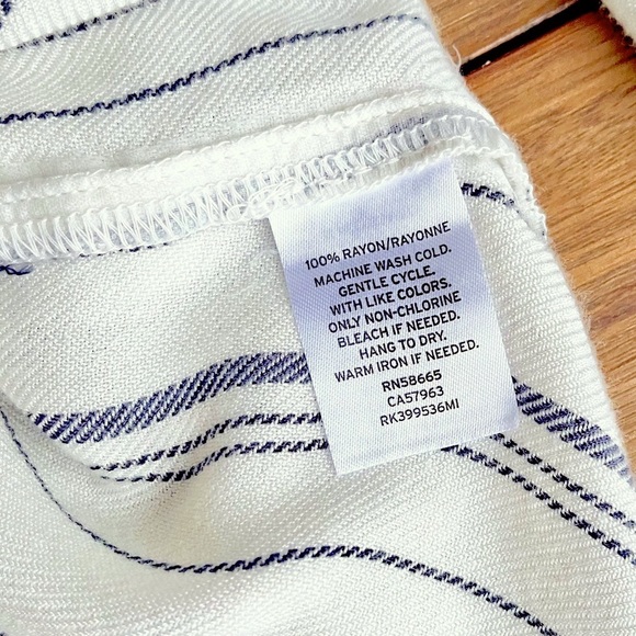 SUSINA Stripped Button Down Top - Women’s XS - Super Soft - Picture 9 of 9